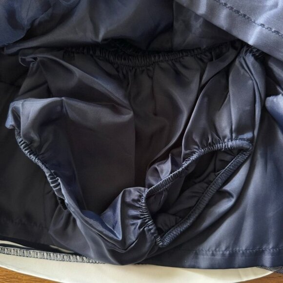 JANIE AND JACK Equestrian Dress Baby Girls 6-12 NEW Horses Blue 2 Piece Set NWT - Picture 7 of 11